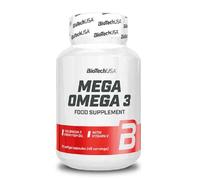 BioTechUSA Omega-3 Fish Oil – EPA & DHA for Heart, Brain & Eye Care – 90 Capsules