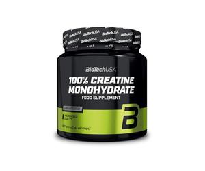 BioTechUSA 100% Creatine Monohydrate | Pharmaceutical-Grade Creatine | Micronized | Vegan | Glutenfree, 500 g, Unflavoured