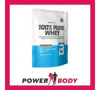 BioTechUSA 100% Pure Whey | Protein Powder with BCAA and Glutamine | Gluten-Free, Palm Oil Free | 21g Protein per Serving, 1 kg, Salted Caramel