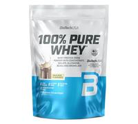 BioTechUSA 100% Pure Whey | Protein Powder with BCAA and Glutamine | Gluten-Free, Palm Oil Free | 21g Protein per Serving, 400 g, Milk Rice