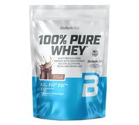 BioTechUSA 100% Pure Whey | Protein Powder with BCAA and Glutamine | Gluten-Free, Palm Oil Free | 21g Protein per Serving, 400 g, Chocolate