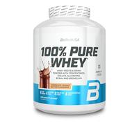 BioTechUSA 100% Pure Whey | Protein Powder with BCAA and Glutamine | Gluten-Free, Palm Oil Free | 21g Protein per Serving, 2 kg, Chocolate-Peanut Butter