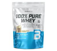 BioTechUSA 100% Pure Whey | Protein Powder with BCAA and Glutamine | Gluten-Free, Palm Oil Free | 21g Protein per Serving, 400 g, Bourbon Vanilla