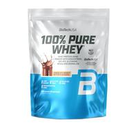BioTechUSA 100% Pure Whey | Protein Powder with BCAA and Glutamine | Gluten-Free, Palm Oil Free | 21g Protein per Serving, 900 g, Chocolate-Peanut Butter