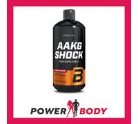 BIOTECH USA AAKG SHOCK PRE-WORKOUT LIQUID 1000ML ORANGE