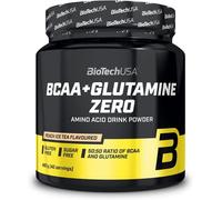 BioTech USA BCAA + Glutamine Zero 480g Muscle Building & Recovery