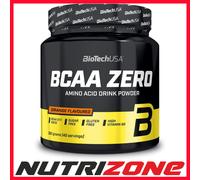 BioTechUSA BCAA Zero Amino Acid Glutamine High Vitamin B6 Orange Flavour |360g