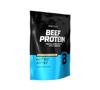 BioTechUSA Beef Protein | Hydrolyzed Beef Protein Peptides | 87% Protein Content | Added L-Glutamine & L-Arginine | No Added Creatine | Sugar Free, Low Fat | 500g, Vanilla-Cinnamon