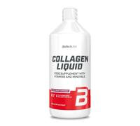 BioTechUSA Collagen Liquid | Hydrolyzed Collagen | with Essential Vitamins and Minerals for Connective Tissues, 1000 ml, Forest Fruits