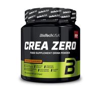 BioTechUSA Crea Zero | Sugar-Free Creatine Drink Powder | Added BCAAs, Vitamins, Minerals, 320 g, Orange
