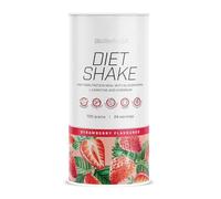 BioTechUSA Diet Shake | High-Protein, Low-Fat | With Superfoods, Chromium, Glucomannan, L-Carnitine | Palm Oil-Free, 720 g, Strawberry