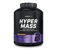 BioTechUSA Hyper Mass - Mass Gainer with Carbs & Protein Blend | Micronised Creatine | Gluten-Free, 2.27 kg, Chocolate
