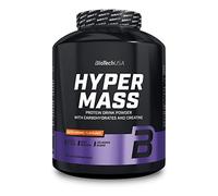 BioTechUSA Hyper Mass - Mass Gainer with Carbs & Protein Blend | Micronised Creatine | Gluten-Free, 2.27 kg, Salted Caramel