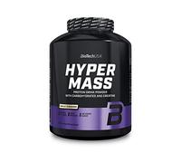 BioTechUSA Hyper Mass - Mass Gainer with Carbs & Protein Blend | Micronised Creatine | Gluten-Free, 2.27 kg, Vanilla