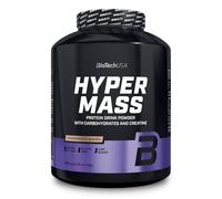 BioTechUSA Hyper Mass - Mass Gainer with Carbs & Protein Blend | Micronised Creatine | Gluten-Free, 4 kg, Cookies & Cream