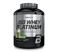 BioTechUSA Iso Whey Platinum | Whey Isolate & Concentrate Protein Powder | 3 g Creatine per Serving | with Zinc & Vitamin B3 | 1816 g, Pistachio