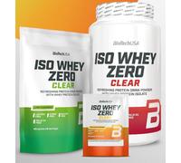 BioTech USA Iso Whey Zero Clear - Protein Powder, Sugar- & Lactose-Free, 21g - Peach Iced Tea 1kg