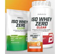 BioTechUSA Iso Whey Zero Clear Drink Powder Refreshing Sugar-Free + Freebie