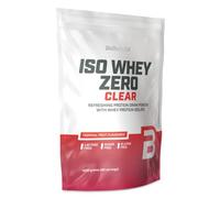 BioTechUSA Iso Whey Zero Clear Drink Powder, Refreshing, Sugar-Free, Lactose-Free, Gluten-Free, 5 Fruity Flavors, 88 kcal, 21g Protein, BCAAs, 1000 g, Tropical Fruit