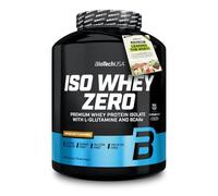 BioTechUSA Iso Whey Zero | Premium Whey Protein Isolate | Grass-Fed | Enzyme-Free | Sugar- and Gluten-Free, 1816 g, Hazelnut