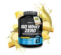 BioTechUSA Iso Whey Zero | Premium Whey Protein Isolate | Grass-Fed | Enzyme-Free | Sugar- and Gluten-Free, 1816 g, Lemon Cheesecake