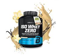 BioTechUSA Iso Whey Zero | Premium Whey Protein Isolate | Grass-Fed | Enzyme-Free | Sugar- and Gluten-Free, 2.27 kg, Vanilla