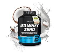 BioTechUSA Iso Whey Zero | Premium Whey Protein Isolate | Grass-Fed | Enzyme-Free | Sugar- and Gluten-Free, 2.27 kg, Coconut