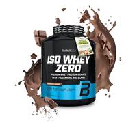 BioTechUSA Iso Whey Zero | Premium Whey Protein Isolate | Grass-Fed | Enzyme-Free | Sugar- and Gluten-Free, 2.27 kg, Chocolate