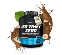 BioTechUSA Iso Whey Zero | Premium Whey Protein Isolate | Grass-Fed | Enzyme-Free | Sugar- and Gluten-Free, 2.27 kg, Hazelnut