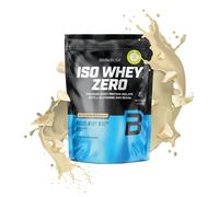 BioTechUSA Iso Whey Zero | Premium Whey Protein Isolate | Grass-Fed | Enzyme-Free | Sugar- and Gluten-Free, 454 g, White Chocolate