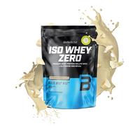 BioTechUSA Iso Whey Zero | Premium Whey Protein Isolate | Grass-Fed | Enzyme-Free | Sugar- and Gluten-Free, 500 g, White Chocolate