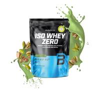 BioTechUSA Iso Whey Zero | Premium Whey Protein Isolate | Grass-Fed | Enzyme-Free | Sugar- and Gluten-Free, 500 g, Pistachio