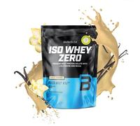 BioTechUSA Iso Whey Zero | Premium Whey Protein Isolate | Grass-Fed | Enzyme-Free | Sugar- and Gluten-Free, 500 g, Vanilla