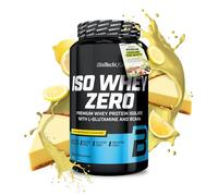 BioTechUSA Iso Whey Zero | Premium Whey Protein Isolate | Grass-Fed | Enzyme-Free | Sugar- and Gluten-Free, 908 g, Lemon Cheesecake
