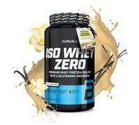 BioTechUSA Iso Whey Zero | Premium Whey Protein Isolate | Grass-Fed | Enzyme-Free | Sugar- and Gluten-Free, 908 g, Vanilla