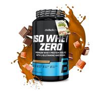 BioTechUSA Iso Whey Zero | Premium Whey Protein Isolate | Grass-Fed | Enzyme-Free | Sugar- and Gluten-Free, 908 g, Chocolate-Toffee