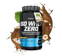 BioTechUSA Iso Whey Zero | Premium Whey Protein Isolate | Grass-Fed | Enzyme-Free | Sugar- and Gluten-Free, 908 g, Hazelnut