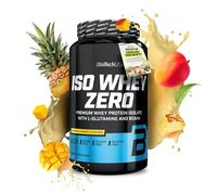 BioTechUSA Iso Whey Zero | Premium Whey Protein Isolate | Grass-Fed | Enzyme-Free | Sugar- and Gluten-Free, 908 g, Pineapple-Mango