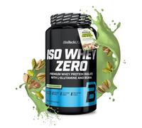 BioTechUSA Iso Whey Zero | Premium Whey Protein Isolate | Grass-Fed | Enzyme-Free | Sugar- and Gluten-Free, 908 g, Pistachio