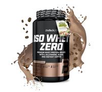 BioTechUSA Iso Whey Zero | Premium Whey Protein Isolate | Grass-Fed | Enzyme-Free | Sugar- and Gluten-Free, 908 g, Caffé Latte