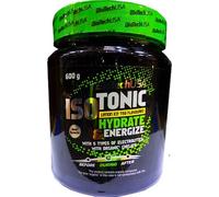 BioTechUSA IsoTonic Drink Powder | High Carb & Electrolyte Blend | with Vitamins | Ideal for Endurance Training | Gluten-Free & Refreshing | 600g | Lemon iced Tea