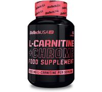 BiotechUSA L-Carnitine + Chrome 60 Capsules