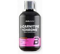 BIOTECH USA L-CARNITINE+CHROME LIQUID DRINK 500ML ORANGE