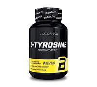 BioTechUSA L-Tyrosine | Iodine-Enhanced L-Tyrosine Capsules | Supports Thyroxine Production, Concentration, and Training | 100 caps