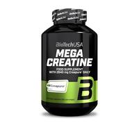 BioTechUSA Mega Creatine | Creapure® Creatine Monohydrate | High-Absorption Capsules | Lactose & Gluten-Free | 60-Day Supply | Ideal for Athletes & Active Adults | 120 mega Capsules