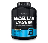 BioTechUSA Micellar Casein | with Micellar Casein & L-Glutamine | Slow-Digesting Protein Formula | Low Sugar Content | Gluten Free, Palm Oil Free | 2.27 kg, Vanilla