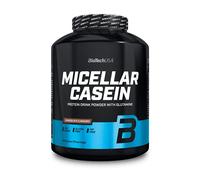 BioTechUSA Micellar Casein | with Micellar Casein & L-Glutamine | Slow-Digesting Protein Formula | Low Sugar Content | Gluten Free, Palm Oil Free | 2.27 kg, Chocolate