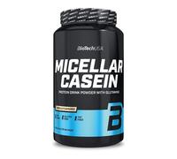 BioTechUSA Micellar Casein | with Micellar Casein & L-Glutamine | Slow-Digesting Protein Formula | Low Sugar Content | Gluten Free, Palm Oil Free | 908 g, Vanilla
