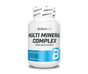 BioTechUSA Multi Mineral Complex | Support Bone Health | Muscle Function | Metabolism | 11 Key Minerals | 100 Tablets