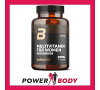 BioTechUSA Multivitamin for Women from Organic Source | 13 Types of Active Vitamins | 5 Types of Organic Trace Elements | 5 Plant extracts, 60 Tablets